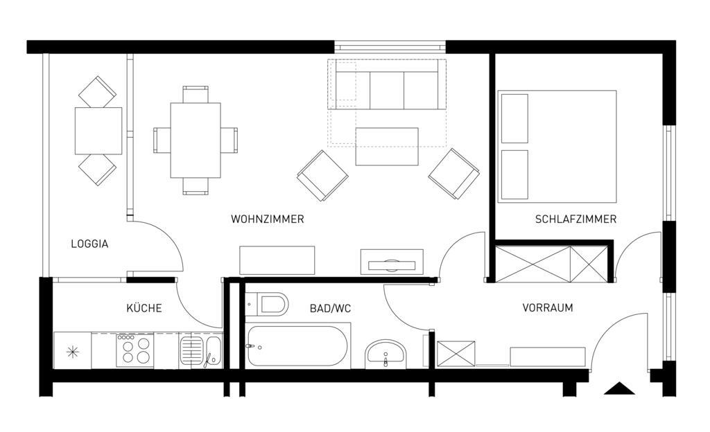 Ferienwohnung Sonnblick Bad Gastein Værelse billede
